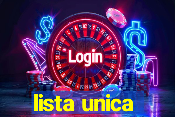 lista unica